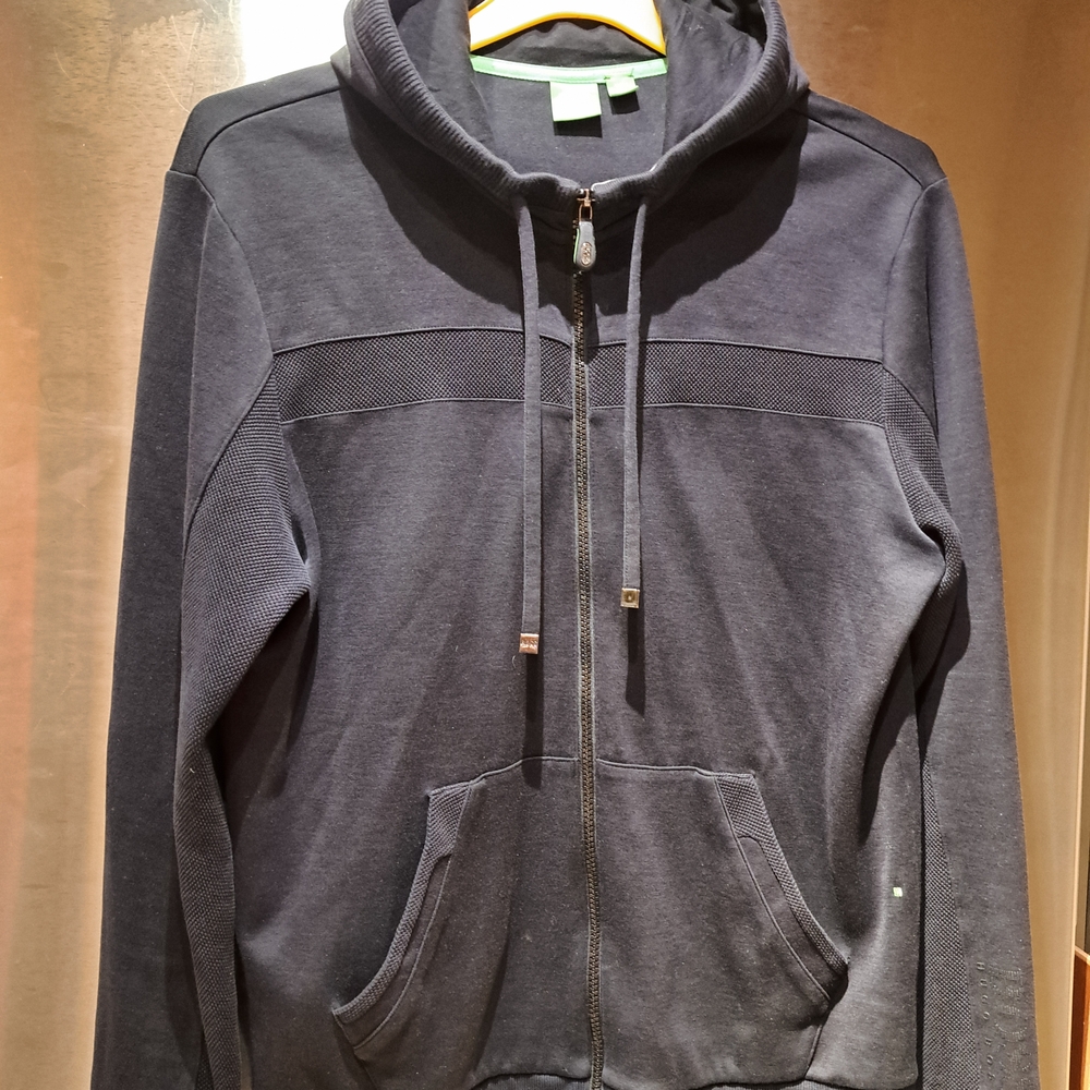 Men's Navy Blue Hoodie Sweater